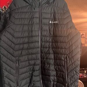 Columbia Black Quilted Jacket